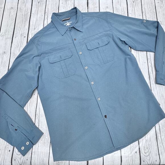 Royal Robbins Men's Sonoran Desert Long Sleeve Fishing Shirt Size Large - Picture 1 of 4